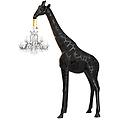 giraffe in love xl indoor lampada in fibra di vetro