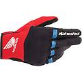 guanti moto tessuto honda copper nero rosso blu taglia 3xl