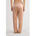 pantalone lungo in seta donna naturale taglia xs