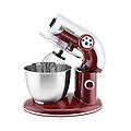 km80 planetaria impastatrice multifunzione da 5 5 l in acciaio inox rosso potente 1000 w 4