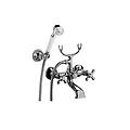 gruppo vasca esterno lusso con deviatore serie iris irv023cr cromato ottone