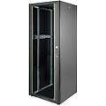 armadio 42 unita' 19'' per reti e server misure (a)2010 x (l)800 x (p)800 mm. colore nero