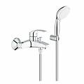 miscelatore eurosmart monocomando per vasca/doccia con set doccia