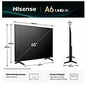 HISENSE eol 65 a69q 4k uhd smart vidaa 65a69q