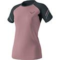 alpine pro maglia trail running donna pink/dark blue i40 d34