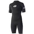 - muta da surf junior shorty 2/2mm zip posteriore nera
