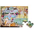 - j02774 un giorno allo zoo puzzle tattile 20 pezzi