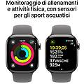 watch series 10 42mm gps + cellular s/m titanio naturale grigio pietra sport band