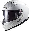 casco moto integrale in hpfc ff811 vector ii solid bianc taglia xs