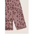 felpa in viscosa interlock effetto tricot fantasia animalier allover animalier fawn donna medium