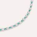bracciale tennis silver elegance argento rodiato cubic zirconia collezione silver elegance bianco