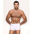 boxer micro fibra invisible man / bianco ottico / 4 bianco ottico
