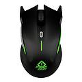 mouse da gioco keep out xposeidon 4000 dpi nero/verde