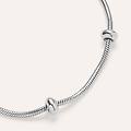 bracciale love beats argento rodiato collezione love beats bianco