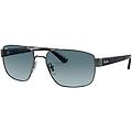 ray-ban. occhiali da sole rb 3663 uomo taglia 60/17/140 occhiali da sole ritiro gratis