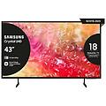 tv crystal uhd 4k 43 ue43du7170uxzt smart tv wi-fi black 2024 processore crystal 4k 4k upscaling