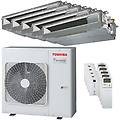 condizionatore canalizzabile u2 penta split 9000+9000+9000+12000+12000 btu inverter a++ unità