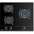 Teka Gbc 63010 Piastra Gas Butano 3 Zone Vetro Nero
