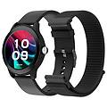 smartee duo vivo 2 bluetooth gps 42mm amoled nero ip68 spo2 cardiofrequenzimetro sonno sos