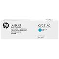 cf381ac toner originale ciano per color laserjet pro mfp m476 capacità 2700 pagine