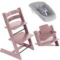 promo tripp trapp e newborn con baby set 2 heather mauve