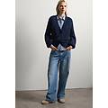 - cardigan blu con bottoni donna blu navy taglia xs