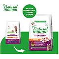 natural gatto sterilised tacchino 3kg