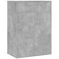 - scarpiera grigio cemento 60x35x84 cm in legno multistrato