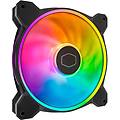 masterfan mf140 halo2 ventilador 140 mm negro