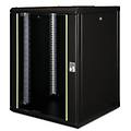 dn-19 16u-6/6-sw rack da parete nero (dn-19 16u-6/6-sw)
