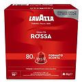 80 capsule qualità rossa compatibili nespresso int 10 alluminio