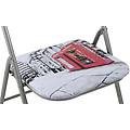 milanihome. it set di 6 sedie slim pieghevoli londra di design con comoda imbo londra 44 x 79 x 45