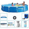 - piscina fuori terra in giro 366x76 cm blu include accessori coordinati a1561