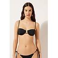 balconcino costume minimal fit donna nero 3