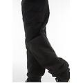 pantaloni cargo in canvas tinto capo black direct dyed donna xxs