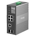 switch di rete 10 porte omada industrial easy managed poe++ gray ies206gpp gigabit (1000base-tx)