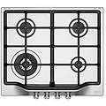- piano cottura trend line 600 fhtl6043gtcxsc a gas 4 fuochi gas colore acciaio inox