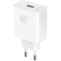 caricabatterie supercharge 66w usb-a con cavo usb-c bianco
