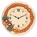 orologio da parete in ceramica abbracciami