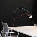 lampada da tavolo led ayno s grigio/arancio 2. 700 k 76 cm