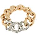 anello donna oro rosa bianco gl100794