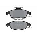 textar set di pastiglie freno 2453801 anteriore