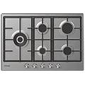 - 33803489 piano gas da 75cm inox griglie in ghisa