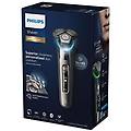 shaver series 9000 s9974/35 rasoio elettrico wet & dry con skiniq