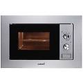 mc 20 ix microonde con grill integrato 800w acciaio inox