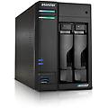lockerstor 2 gen2 (as6702t) nas desktop collegamento ethernet lan nero n5105