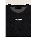 t-shirt da donna in jersey fantasia pitonata black phyton animalier donna medium