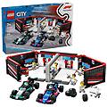 city garage con monoposto mercedes-amg e alpine f1 60444