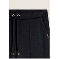 pantaloni donna wide leg mélange lurex melange black donna small
