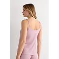 top in modal chic comfort donna rosa scuro taglia s